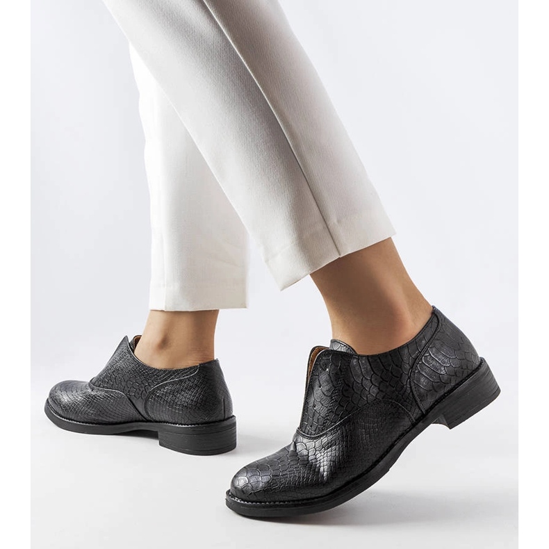 Černé boty LS5379 Black černý 1