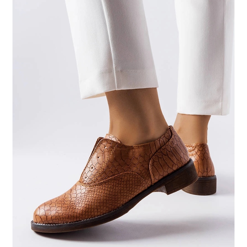 Hnědé boty LS5379 Taupe hnědý 1