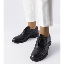 Béžové brogues LS5379 Taupe černá 1