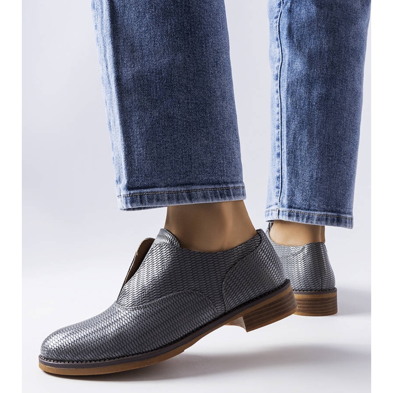 Šedé kalhoty LS5379 Taupe šedá 1