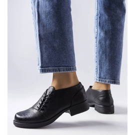 Černé boty LS5379 černý 1