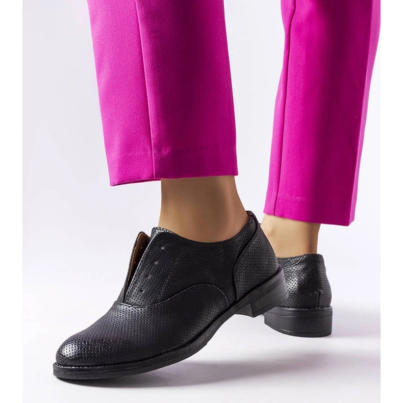 Černé boty LS5379 Black černý 1