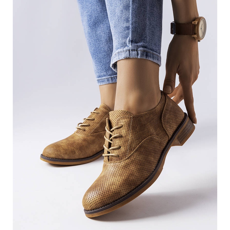 Hnědé boty LS5379 Taupe hnědý 1