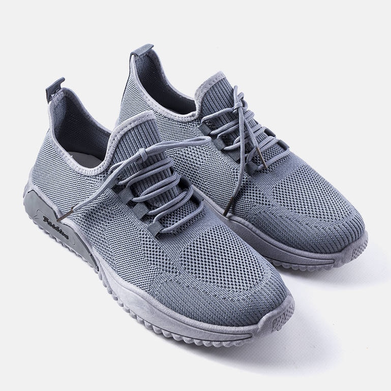 Šedé pánské tenisky Benjamin šedá 1