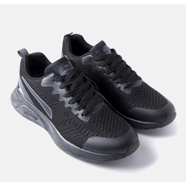 Vinceza Černé pánské tenisky Vincez černá 1