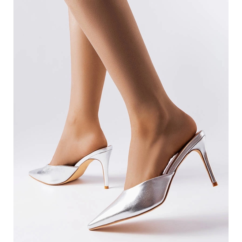 Stříbrné jezdce na patě Drainer stříbrný 1