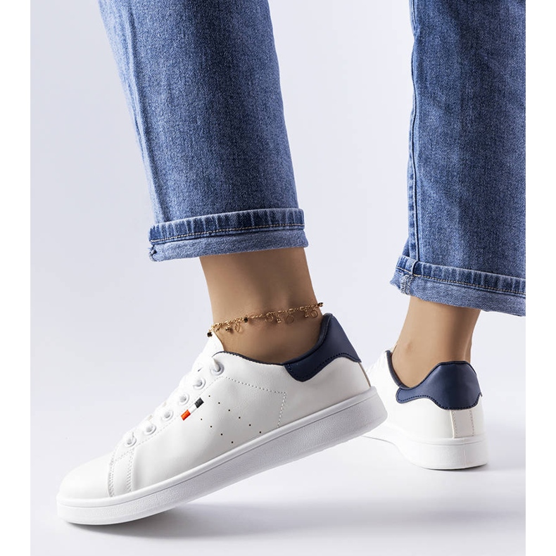 Mothé bílé tenisky z ekokůže bílý 1