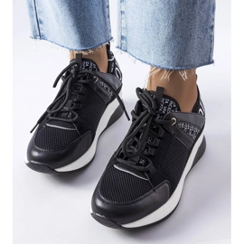 Černé tenisky Vinceza černý 1