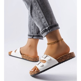 Korkové podrážky Cincinna bílé bílý 2 Korkové podrážky Cincinna bílé bílý 2