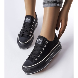 Černé tenisky Lee Cooper LCW-22-31-0843L černá 1