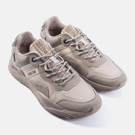 Béžové sportovní boty Big Star LL174151 béžový 1 Béžové sportovní boty Big Star LL174151 béžový 1