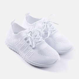 Dětské bílé tenisky Waycross bílý 1