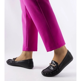 Černé mokasíny s matným povrchem od Sorel černá 1