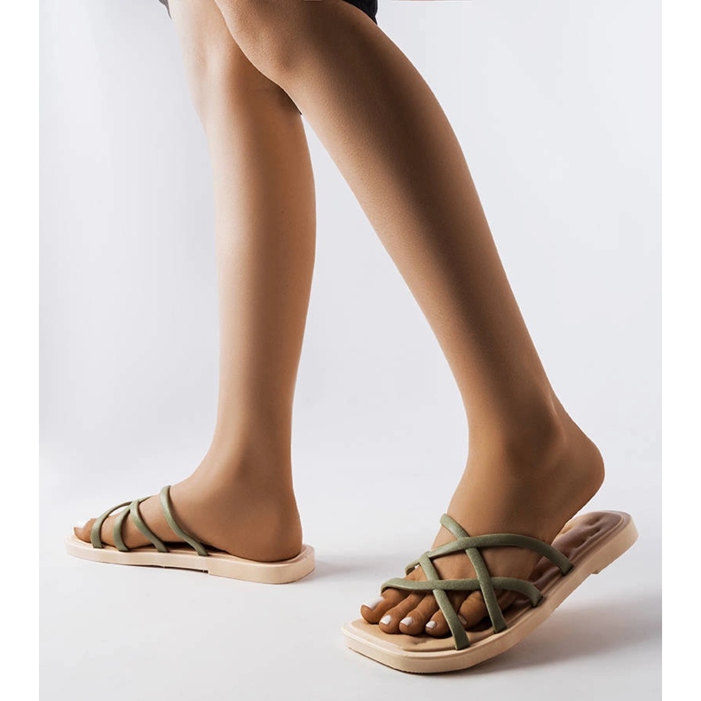 Gumové skluzavky Pearlman zelené zelená 1