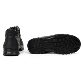 Polbut Černé pánské zimní boty K9s černá 5
