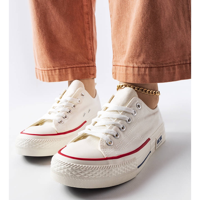 Bílé tenisky Roslyn bílý 1