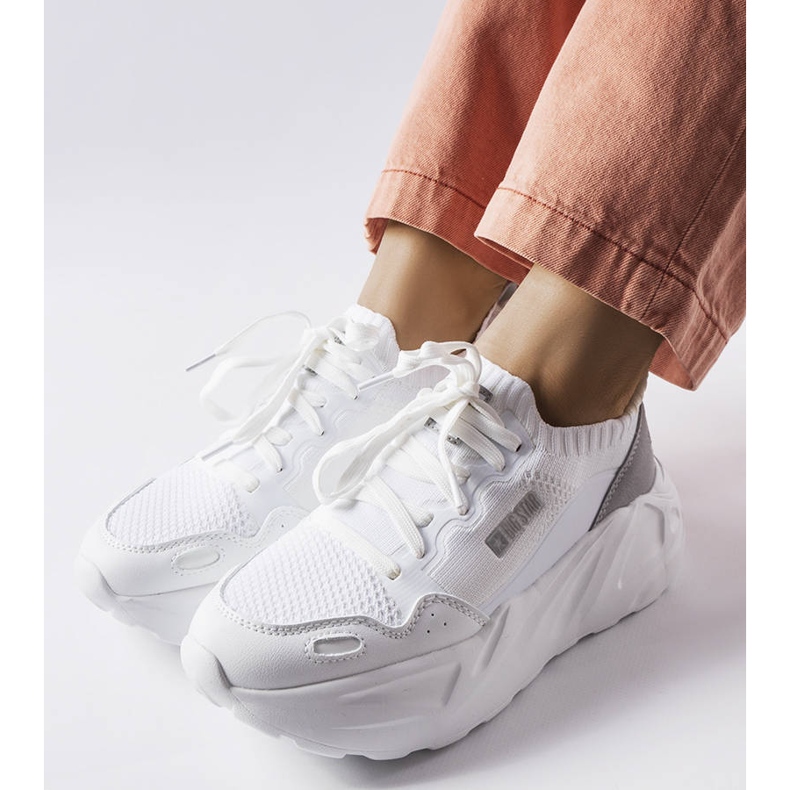 Bílé tenisky Big Star JJ274604 bílý 1