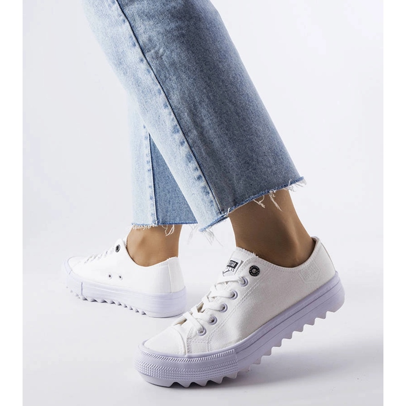 Bílé tenisky Big Star FF274245 bílý 1