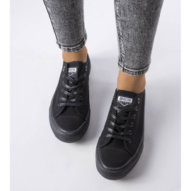 Černé tenisky Big Star FF274248 černý 1