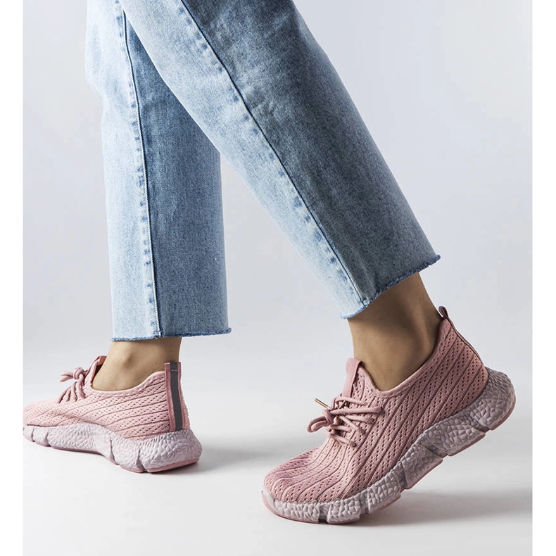 Inna Růžové sportovní tenisky od Élodie růžový 1 Inna Růžové sportovní tenisky od Élodie růžový 1