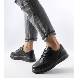 Černé boty LS5379 černý 1