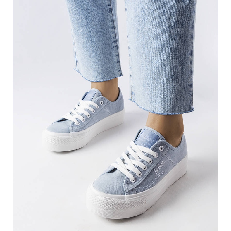 Modré tenisky Lee Cooper LCW-22-31-0891L modrý 1