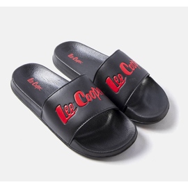 Černé gumové pantofle od Lee Cooper LCW-23-42-1730M černý 1