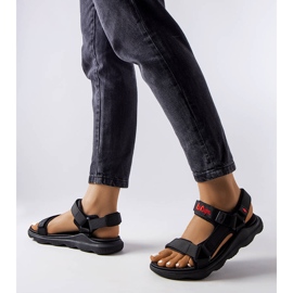 Černé sandály Lee Cooper LCW-23-34-1695L černý 1