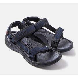 Lee Cooper Černé sportovní sandály LCW-23-34-1686M černý 1