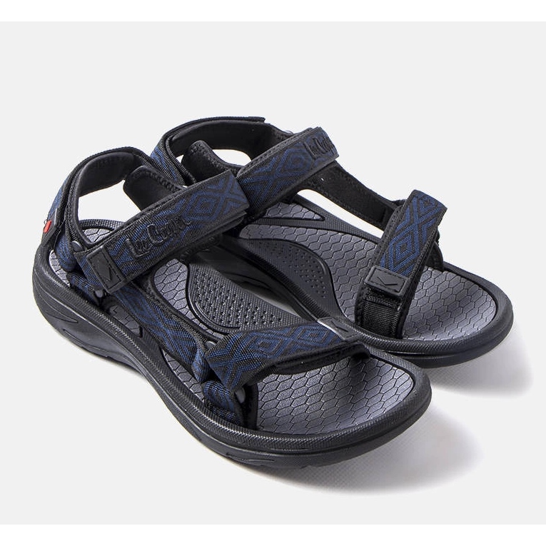 Lee Cooper Černé sportovní sandály LCW-23-34-1686M černý 1