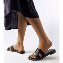 Černé skluzavky Sabrine černý 2