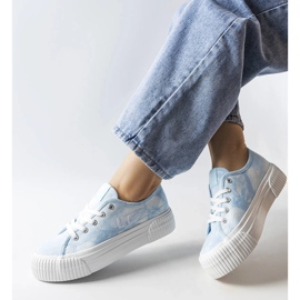 Modré tenisky Lee Cooper LCW-23-31-1782L modrý 1