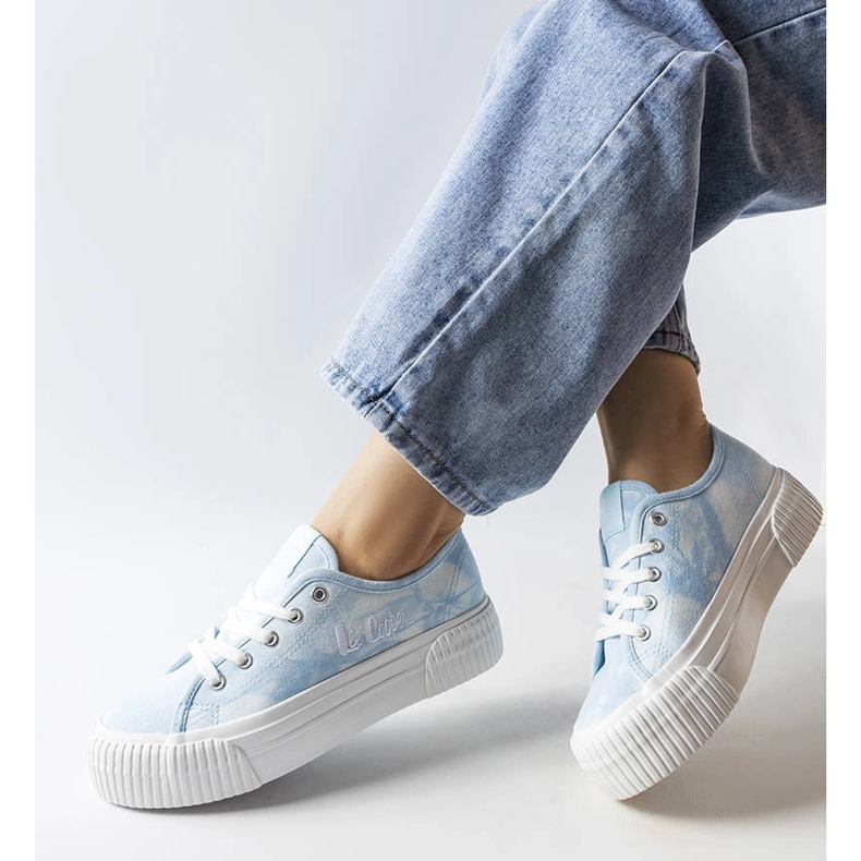 Modré tenisky Lee Cooper LCW-23-31-1782L modrý 1