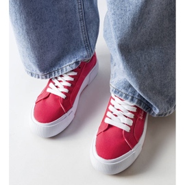 Růžové tenisky Lee Cooper LCW-20-31-026 růžový 1 Růžové tenisky Lee Cooper LCW-20-31-026 růžový 1