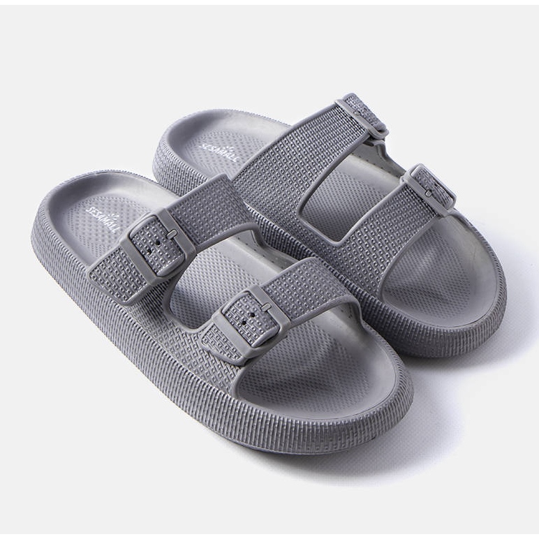 Šedé pánské pantofle Karersee šedá 1