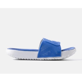 Bílé a modré pantofle z Atén modrý 1