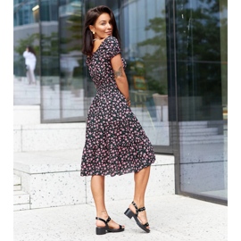 Černé sandály od Donizetti černá 1