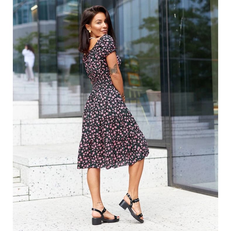 Černé sandály od Donizetti černý 1