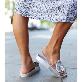 Stříbrné skluzavky s ozdobným svrškem od Caggio stříbrný 1