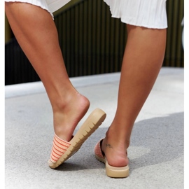 Oranžové tkané skluzavky Capovalle oranžový 1