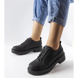 Černé ploché boty značky Merico černý 1