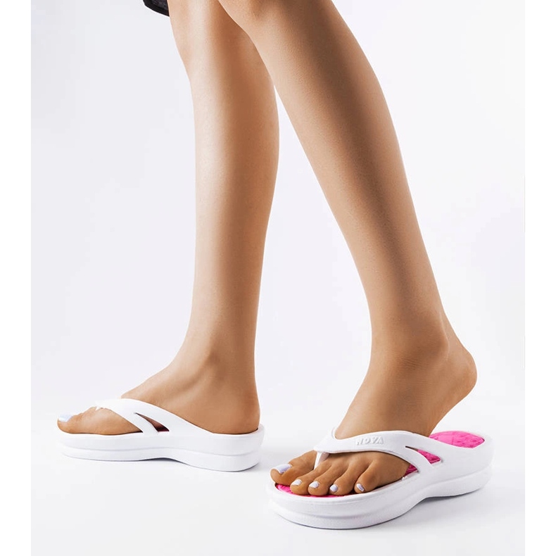 Isla light bílé žabky bílý 2