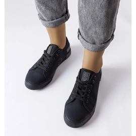 Černé tenisky Big Star LL274038 černý 1