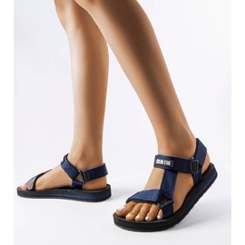 Námořnické modré sportovní sandály Big Star DD274A283 modrý 1