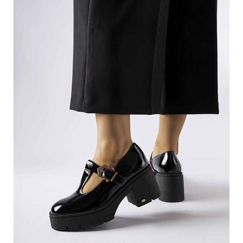 Černé boty Karino 4821/090-P BLACK/NAPLAK černá 1