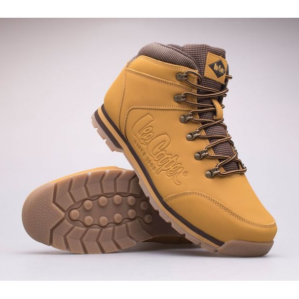 Pánské boty Lee Cooper M LCJ-21-01-0706M žlutá 1