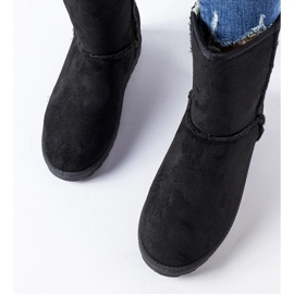 Černé zateplené sněhule Egede černý 1