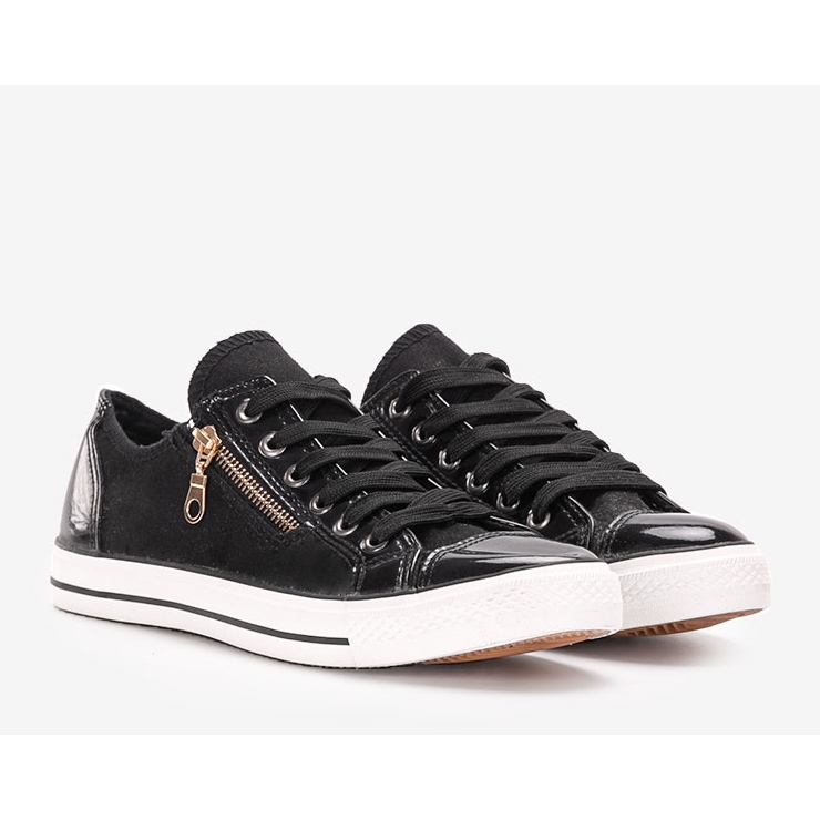 Černé pánské tenisky Pirkko černá 1