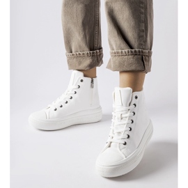 Bílé zateplené tenisky Big Star MM274021 bílý 1