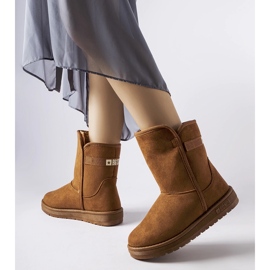 Hnědé sněhule Big Star KK274616 hnědý 1 Hnědé sněhule Big Star KK274616 hnědý 1